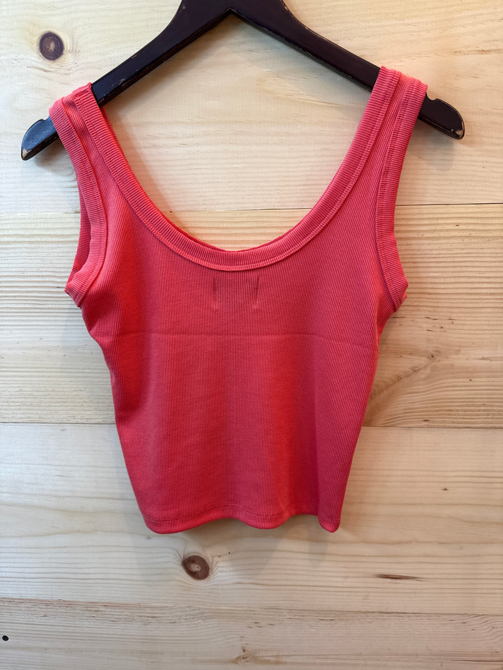 Rib Knit Crop Tank