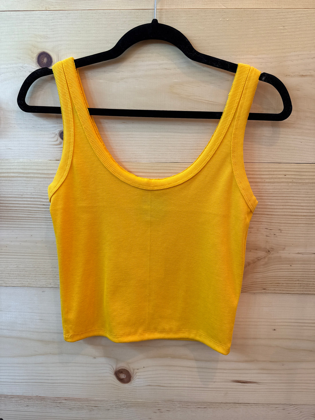 Rib Knit Crop Tank