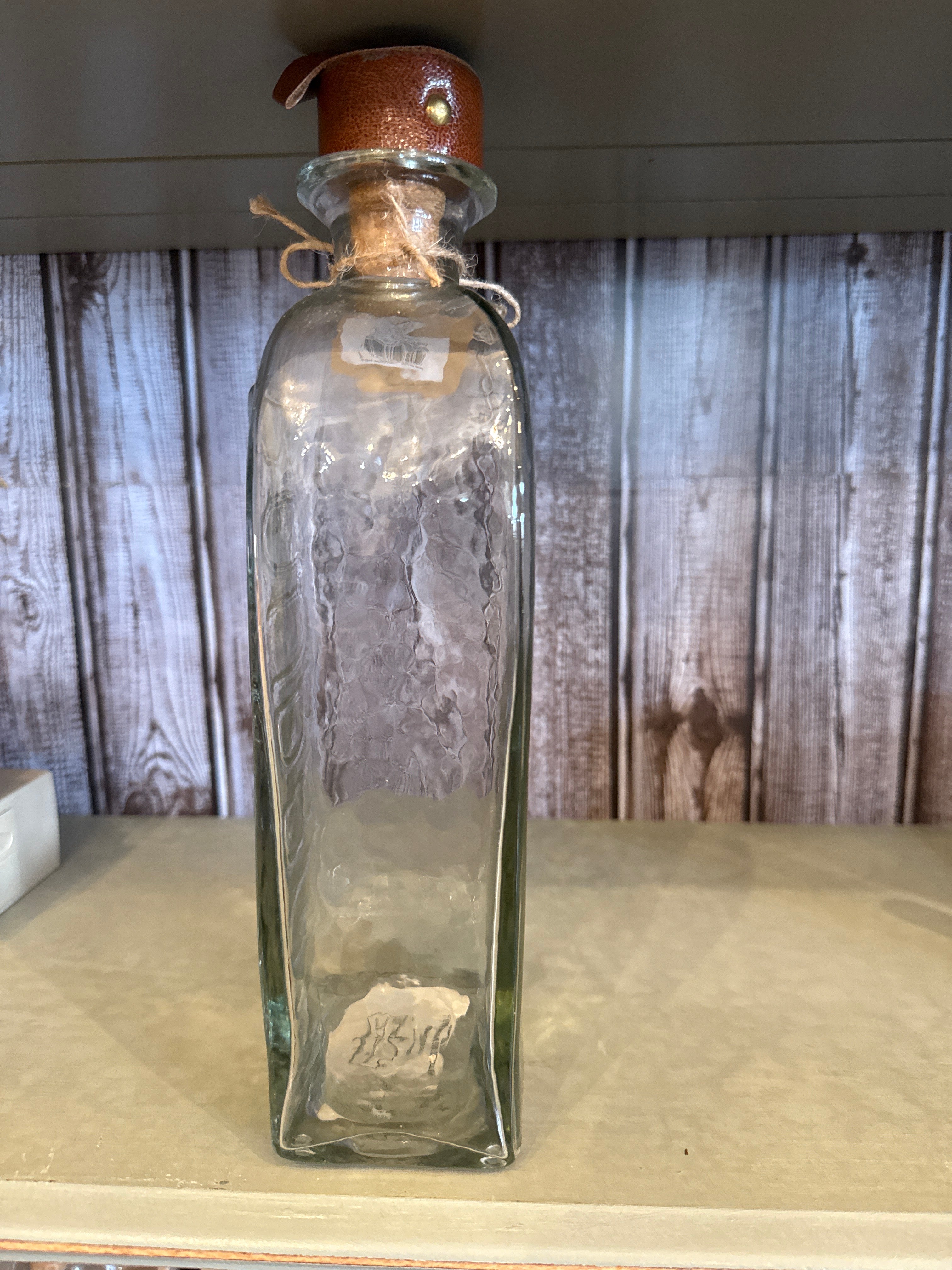 Bourbon Leather Decanter