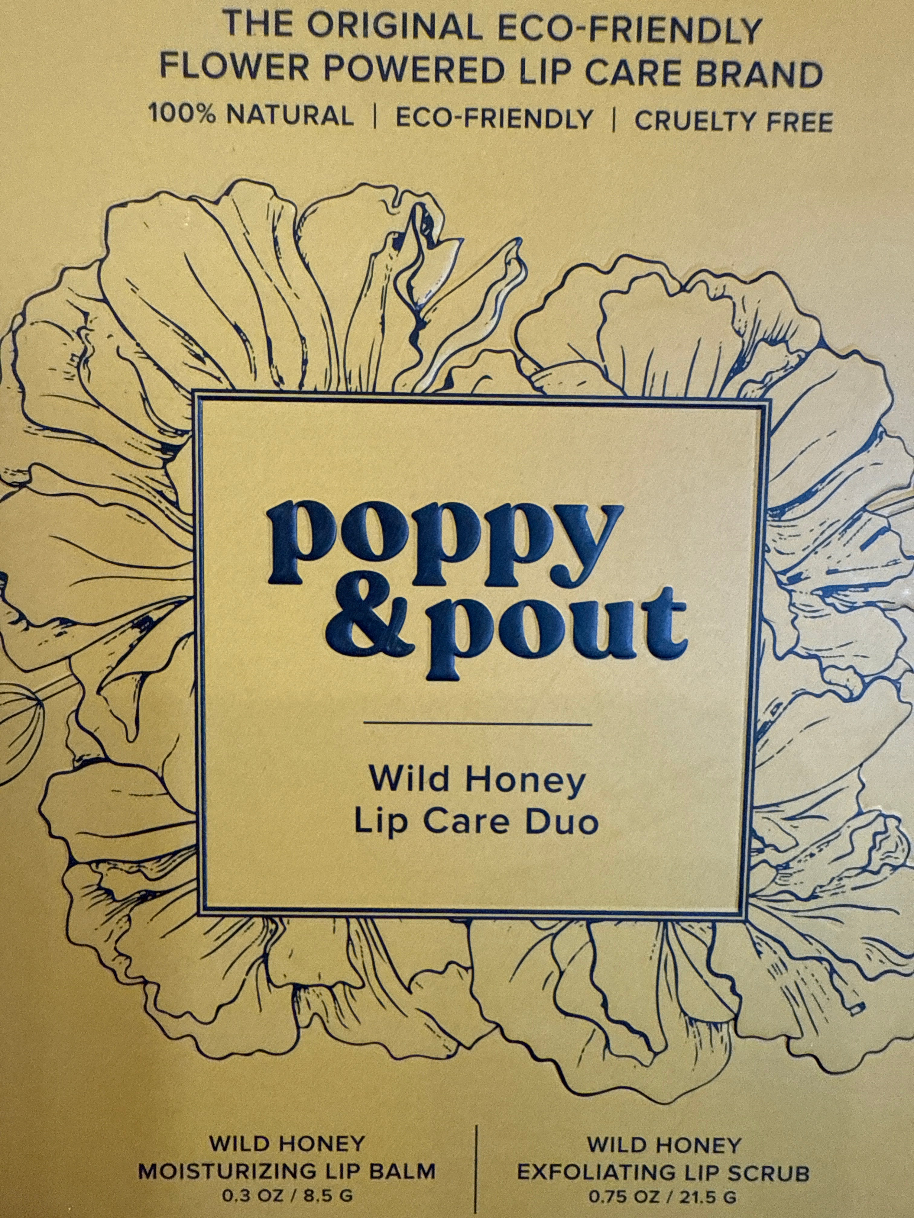 Poppy & Pout Lip Set-Wild Honey