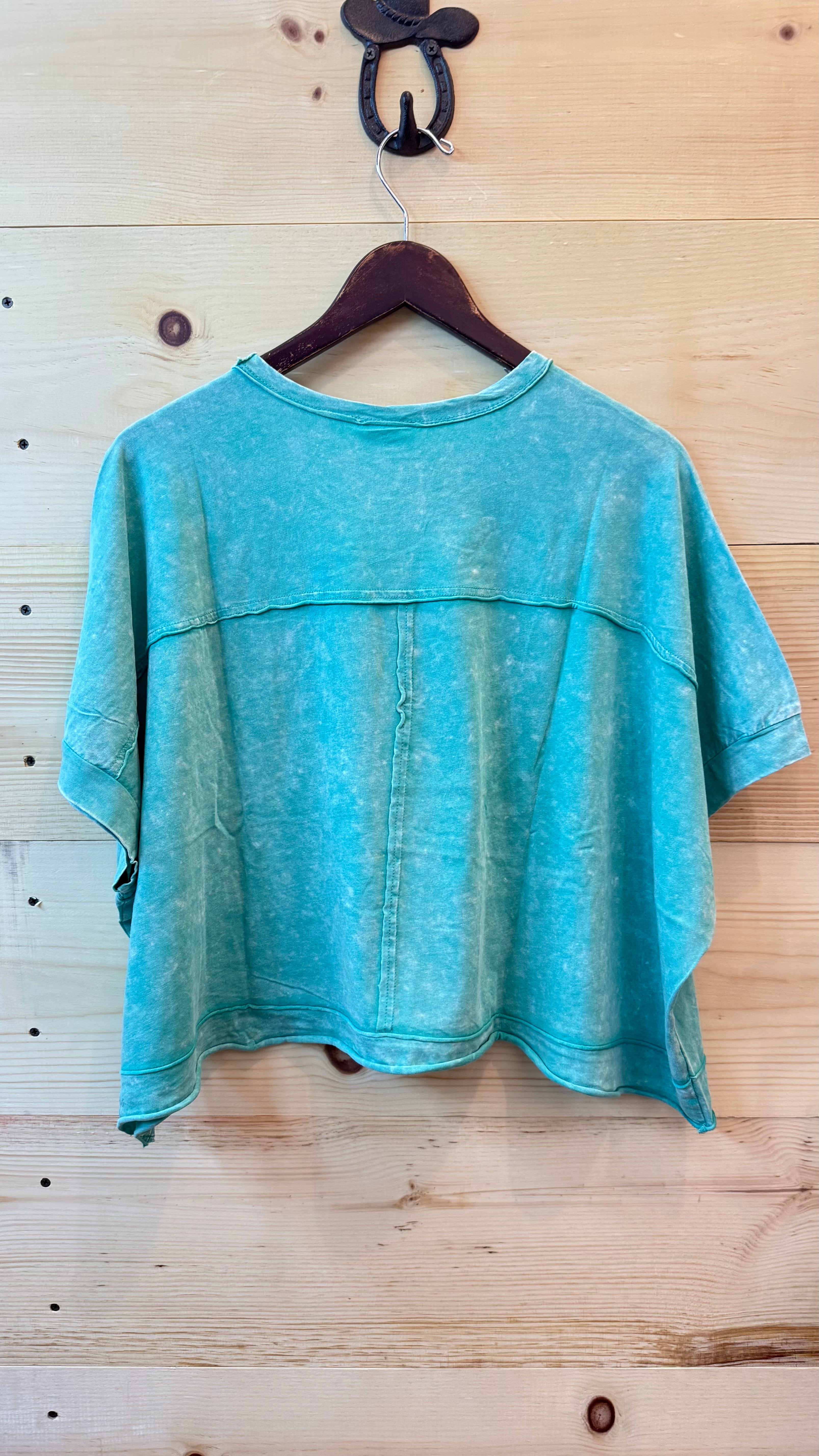 Teal Pocket Crop