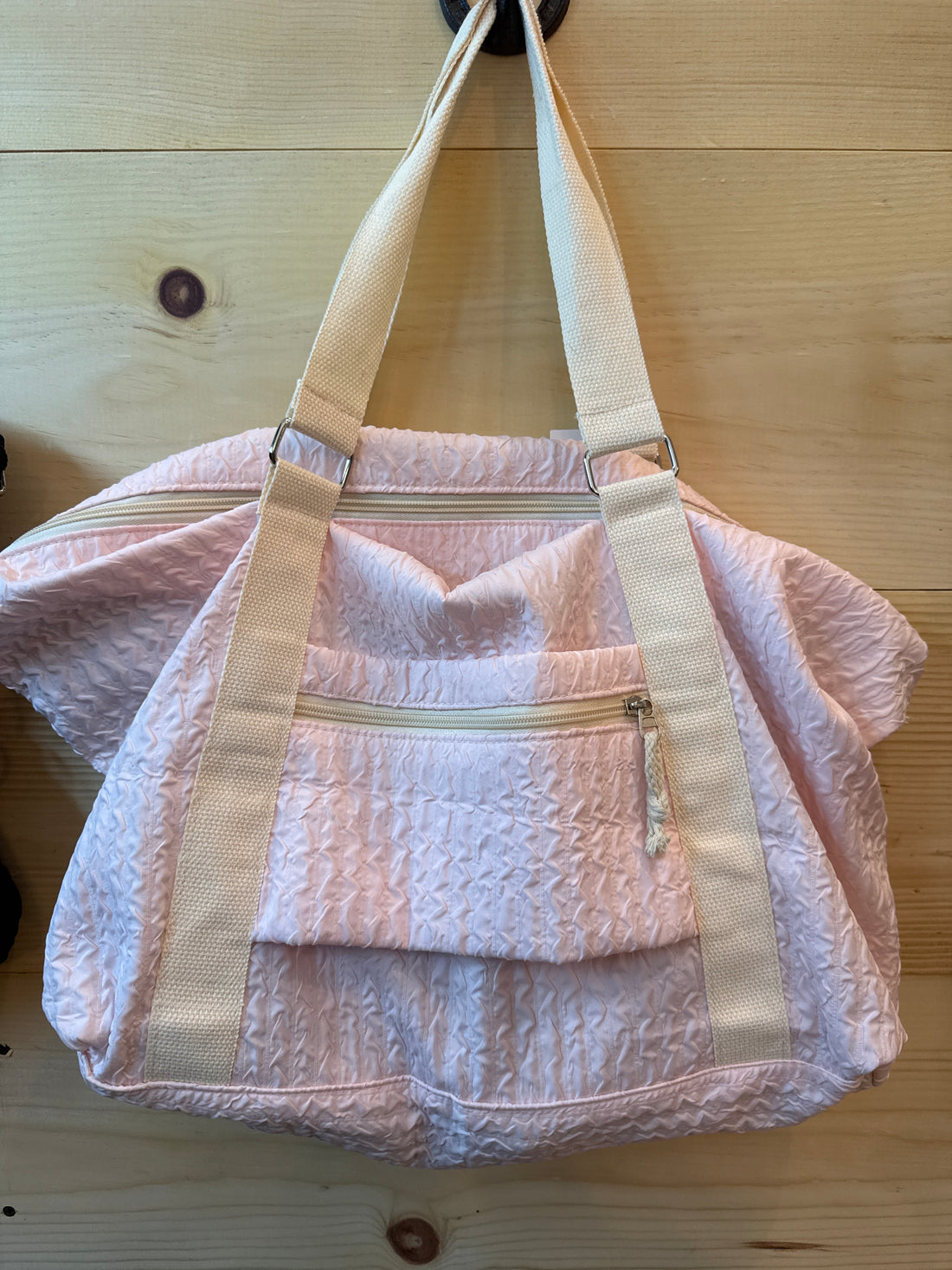 Pink Scrunchie Bag