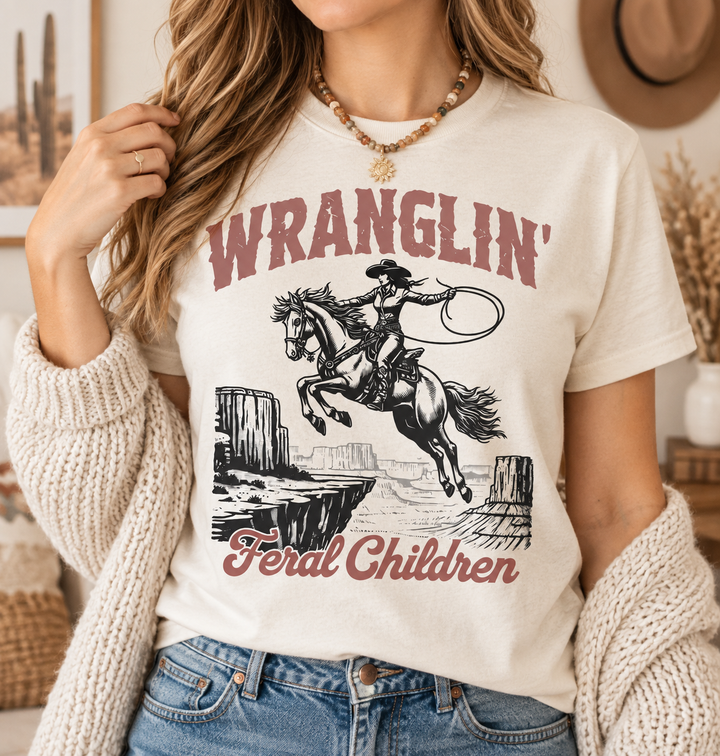 Wranglin Feral Children Tshirt