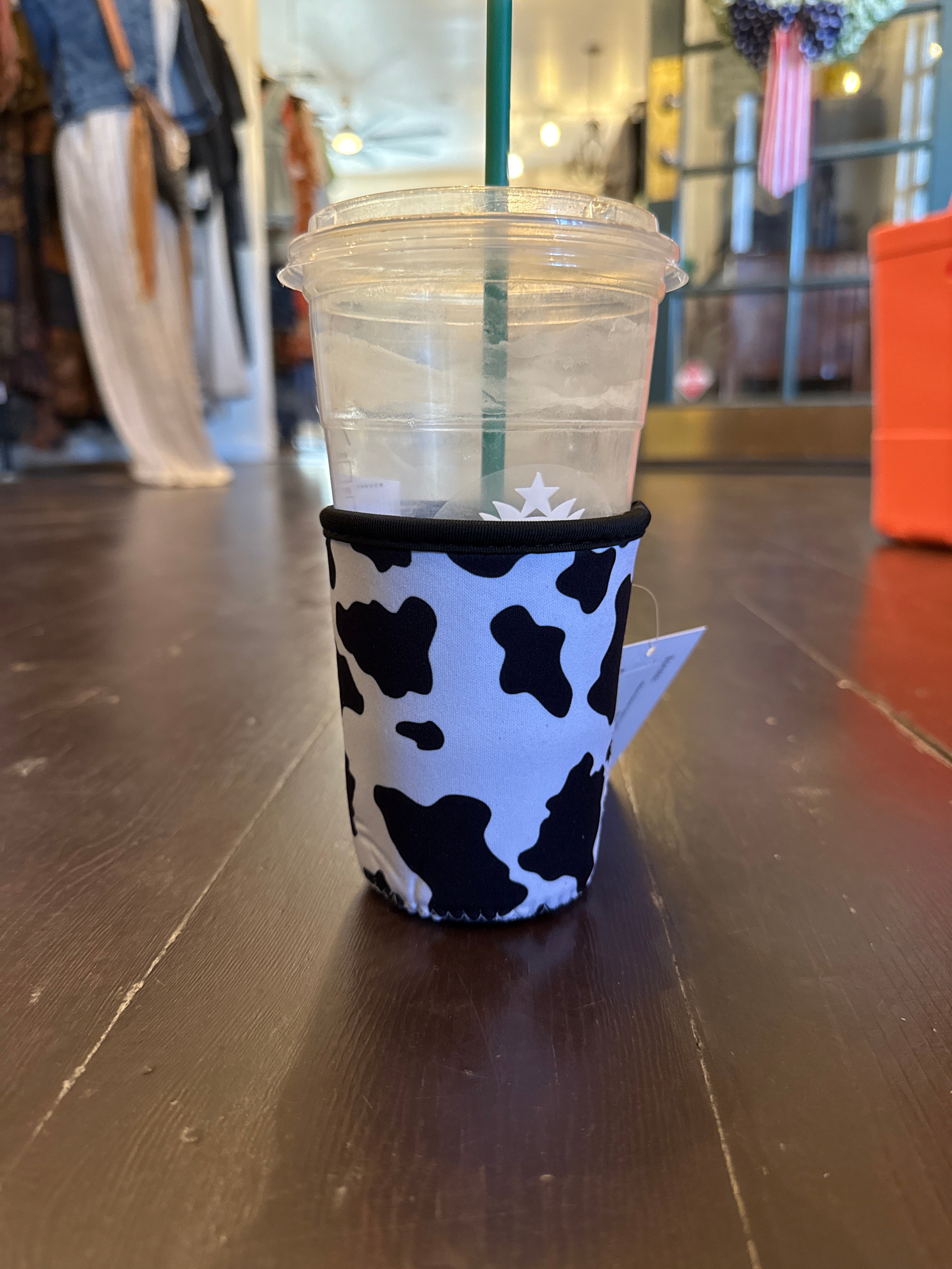 Moo Cow Cold Coffee Sleeve