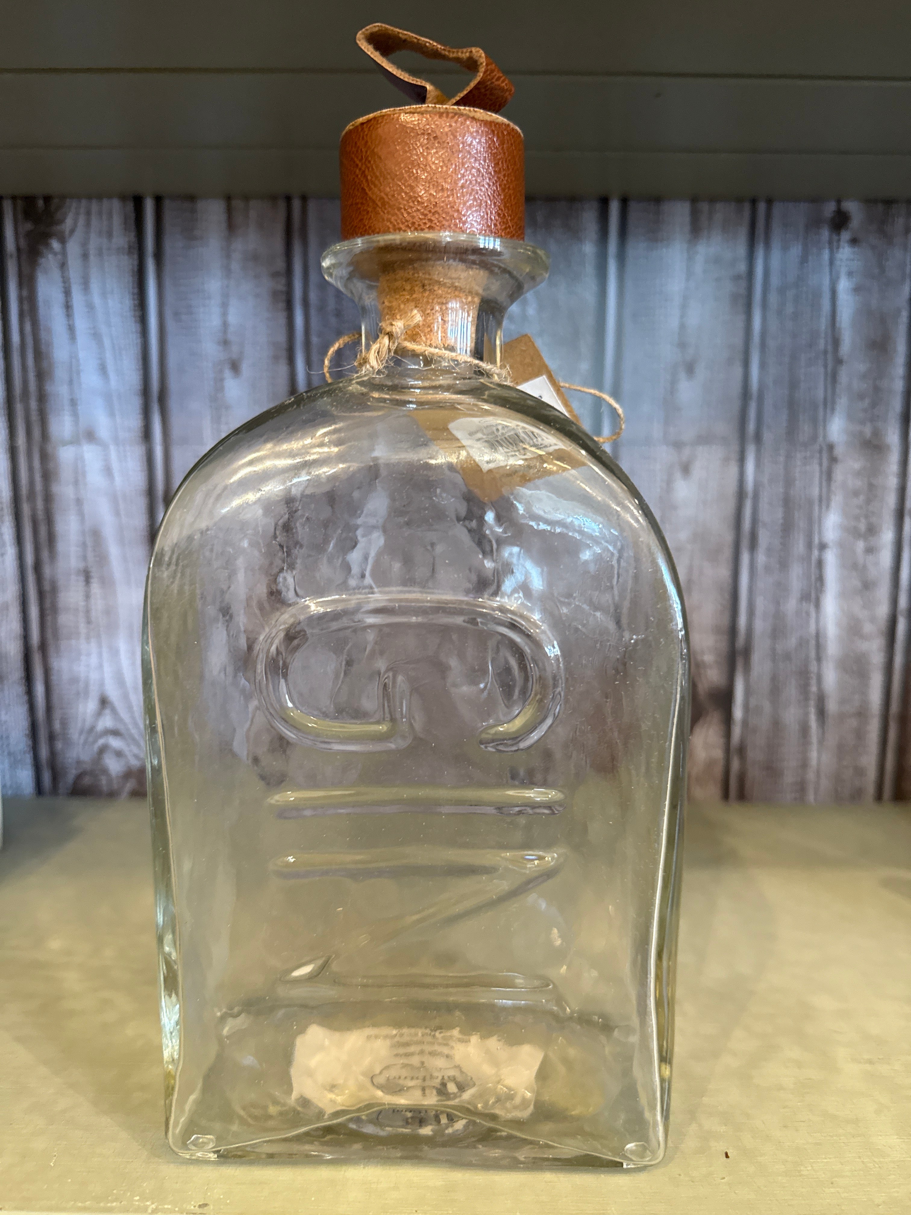 Gin Leather Decanter