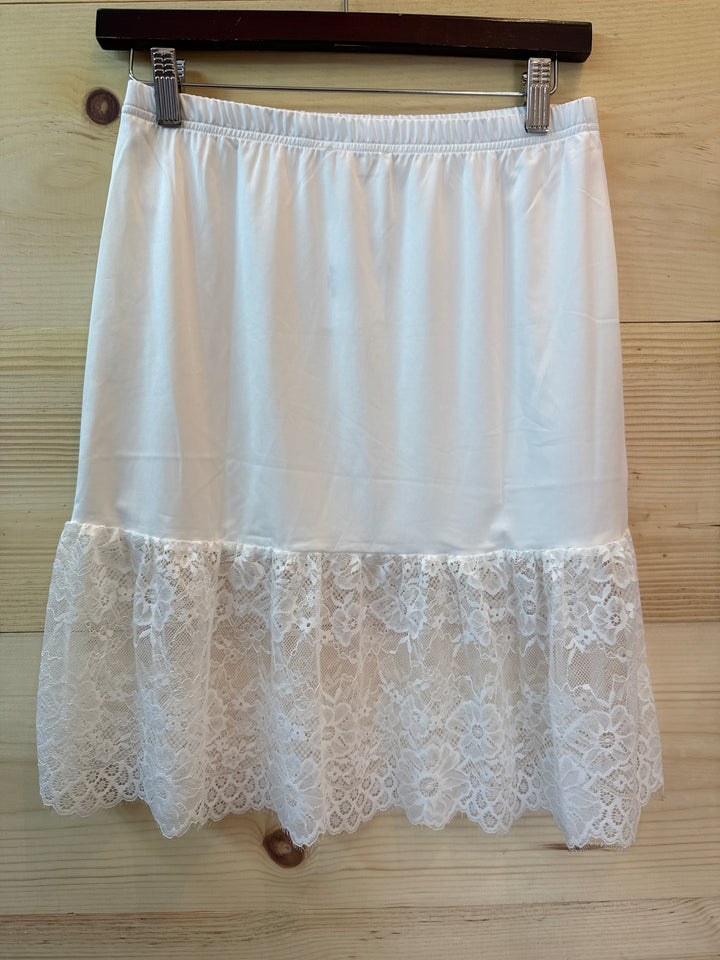 White Lace Skirt