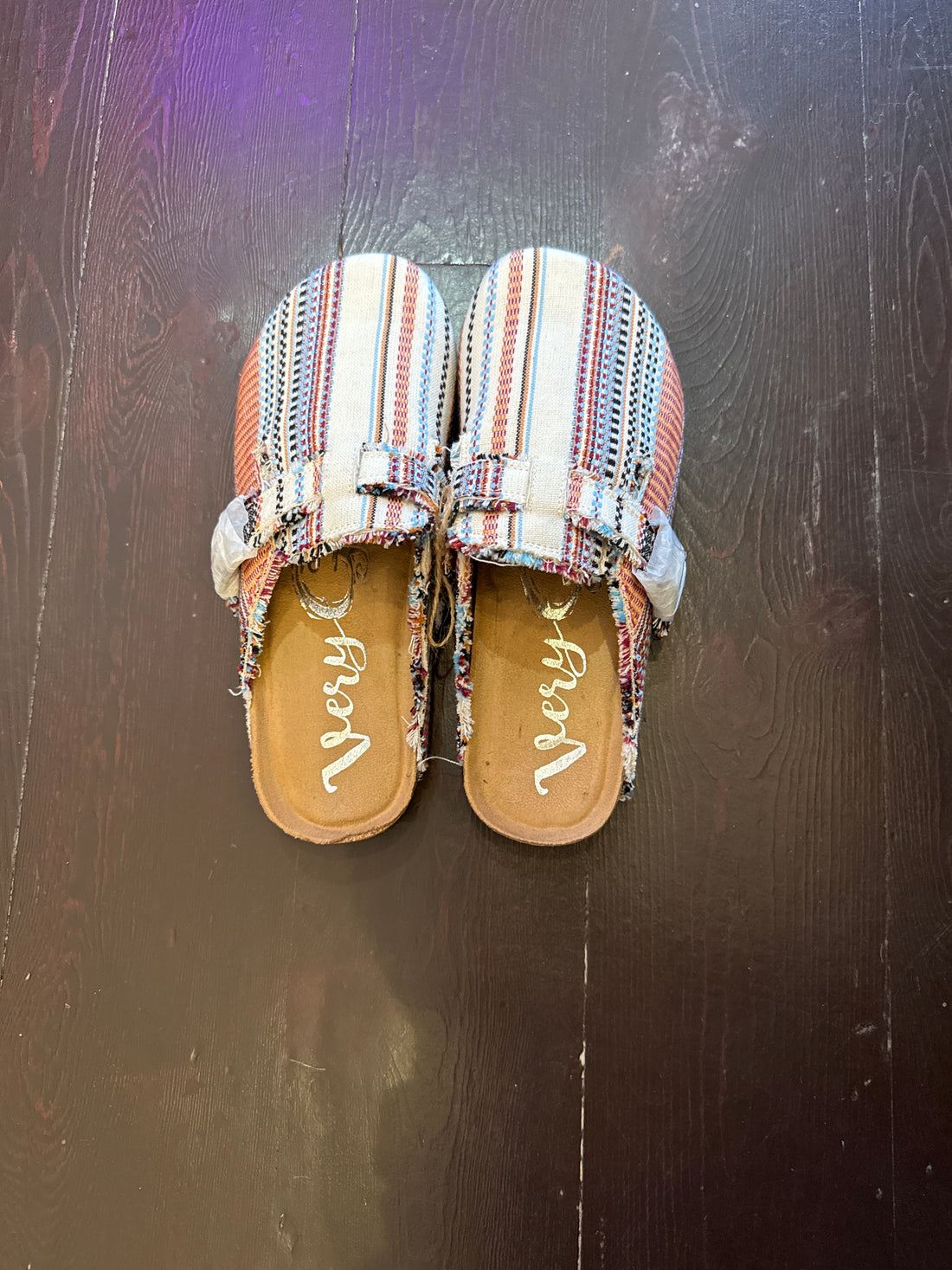 Red White and Sandals