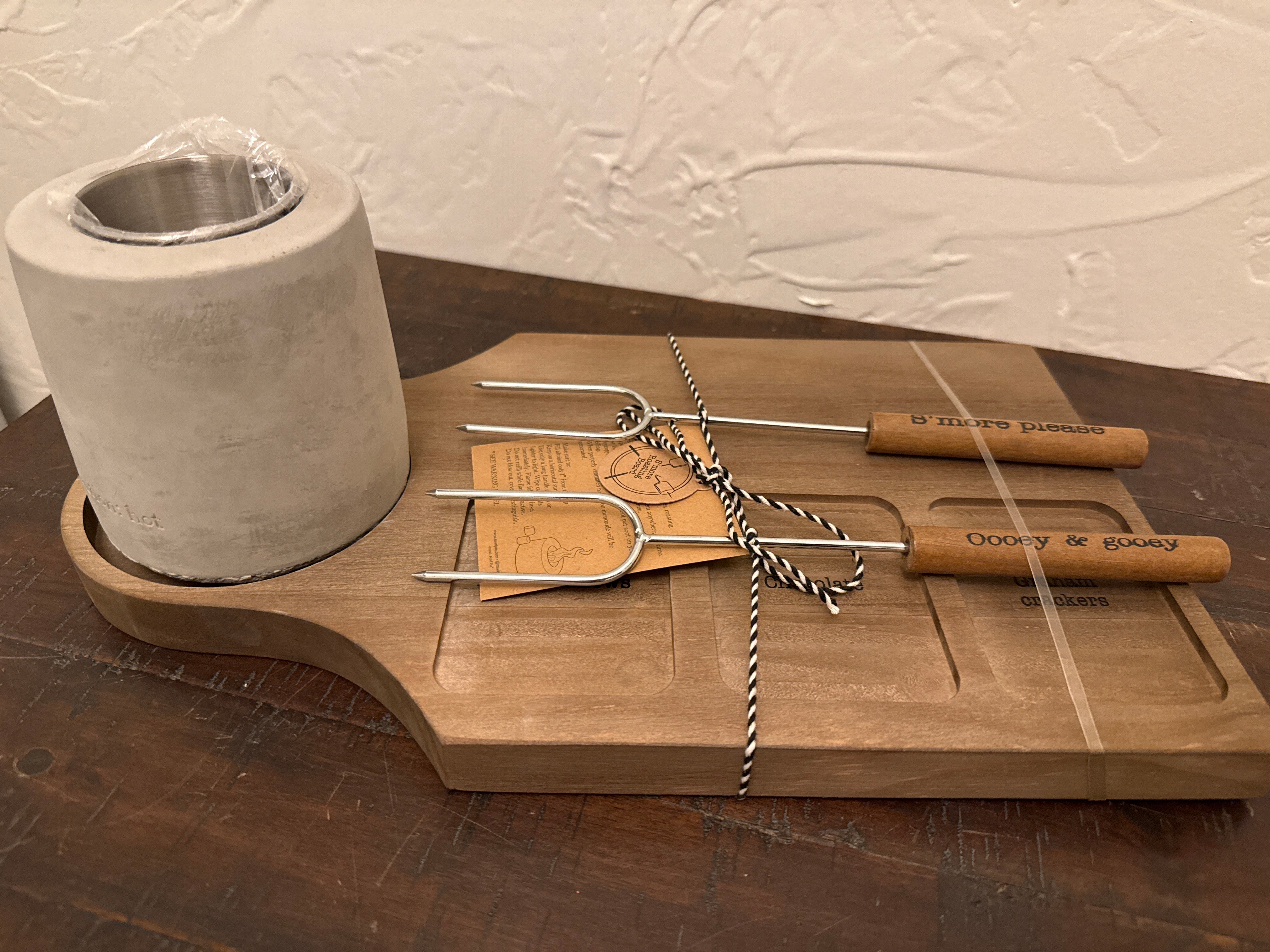 Smores Roasting Board