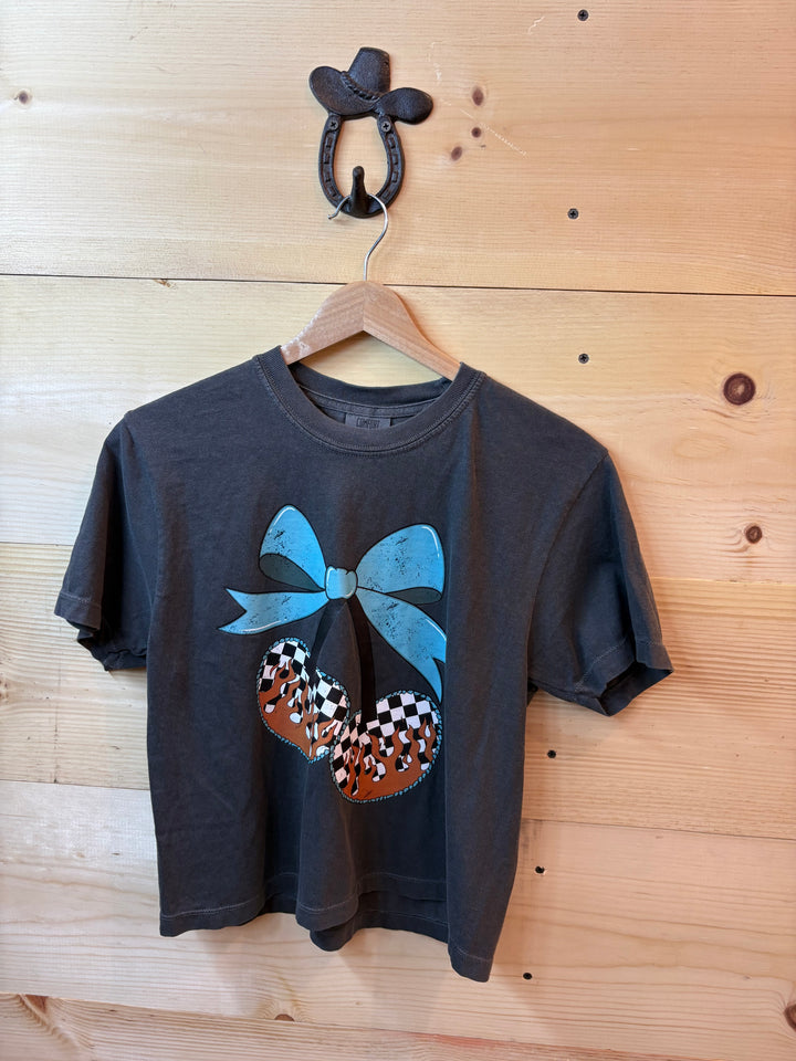 Cherry Gray Mid Tee