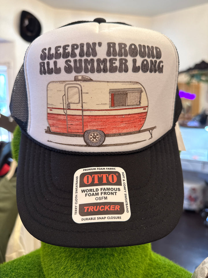 Sleeping Around Trucker Hat