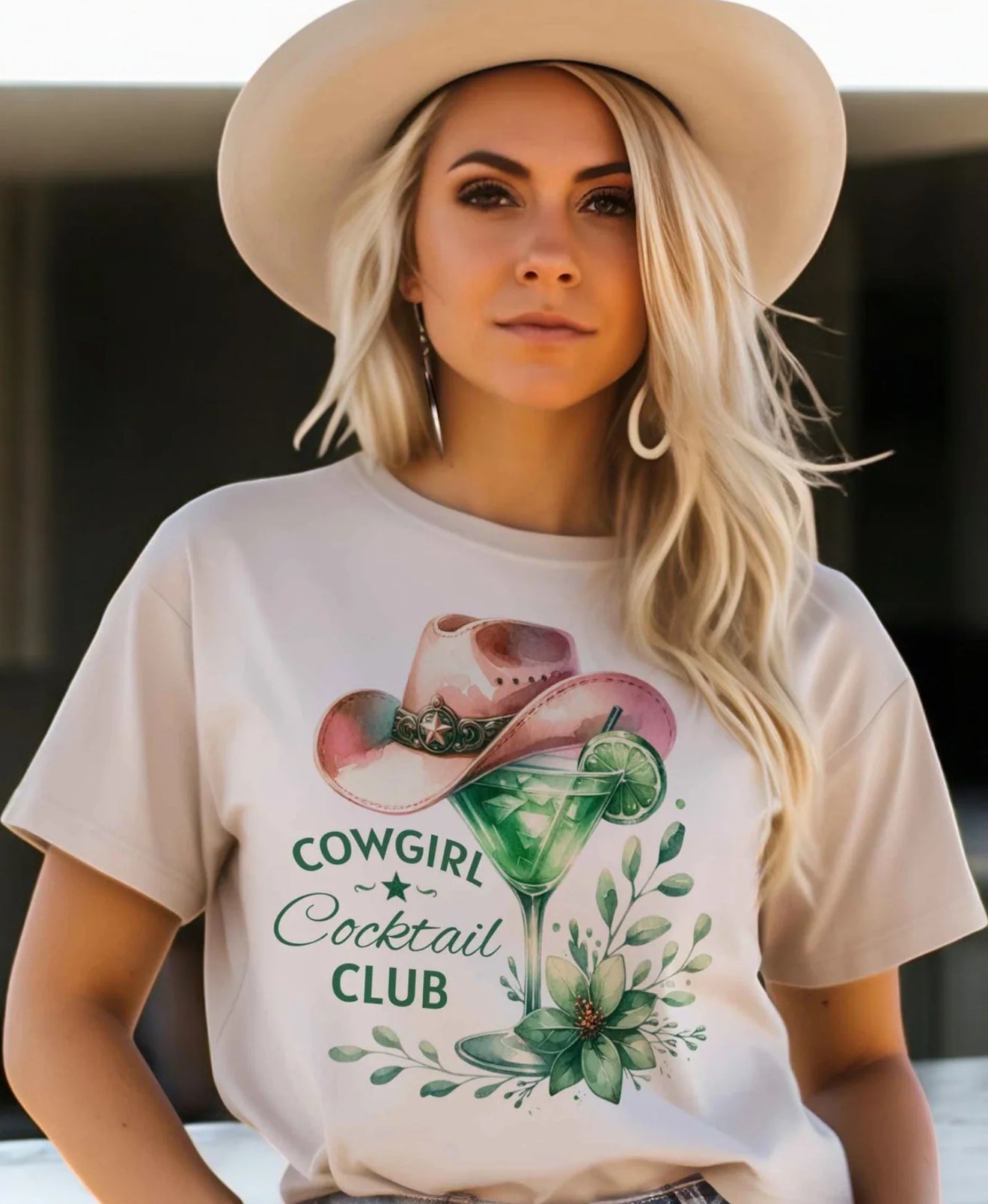 Cowgirl Cocktail Club Tee