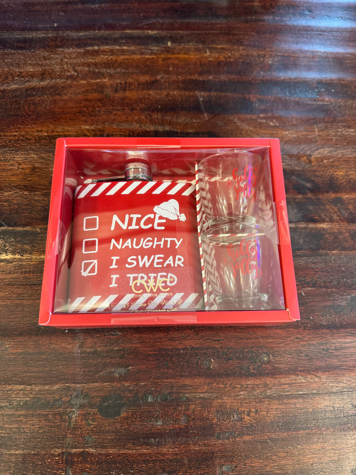 Nice Naughty Drink Set