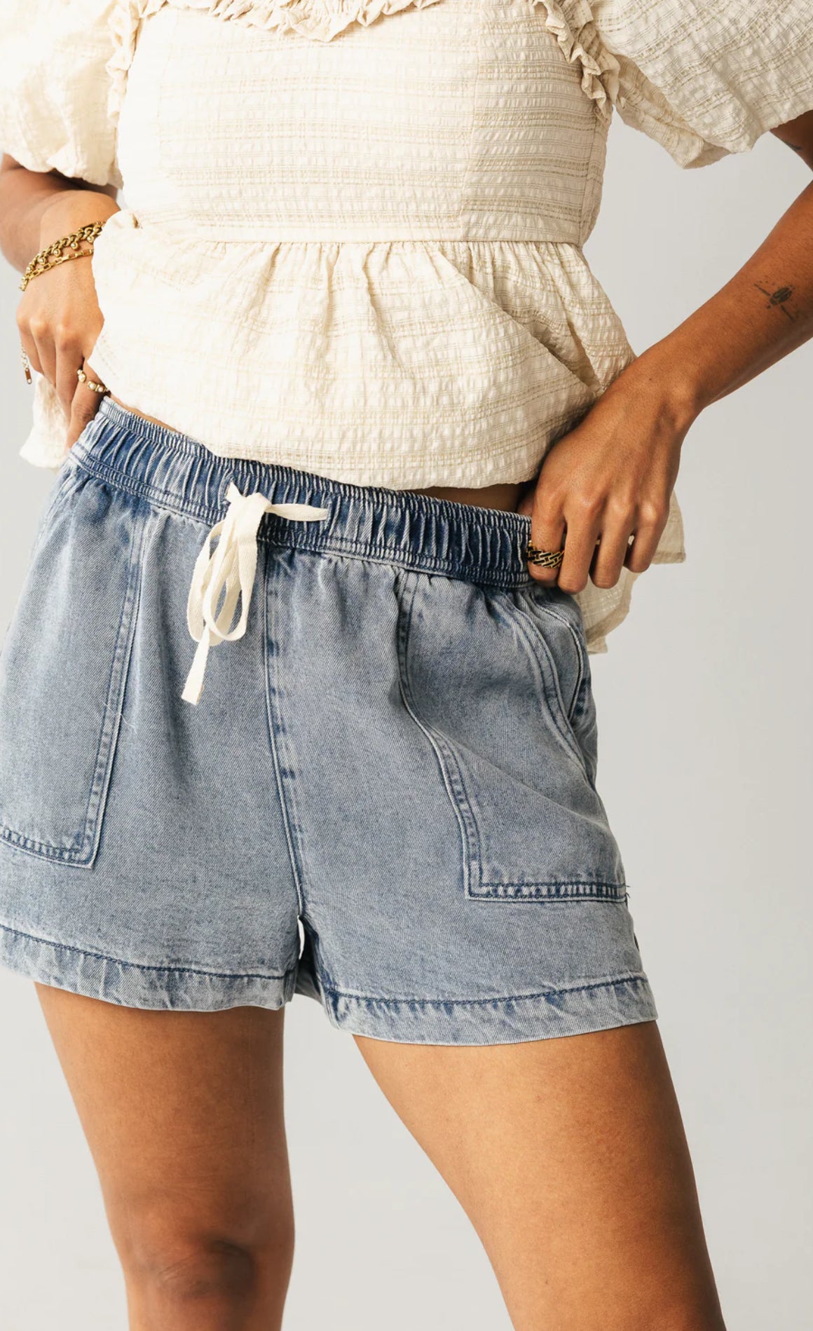 Drawstring Summer Shorts