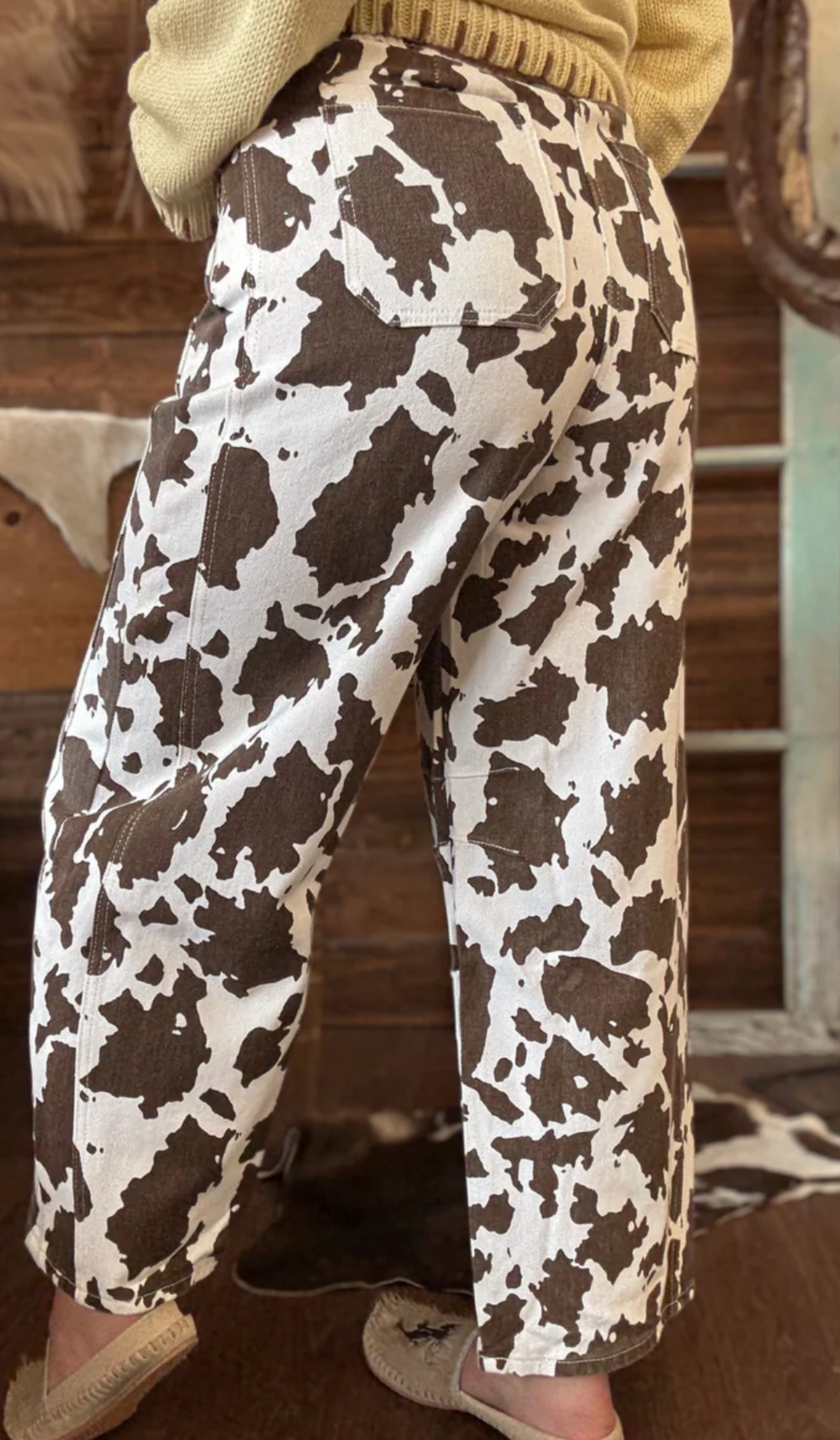Choco Western Pants
