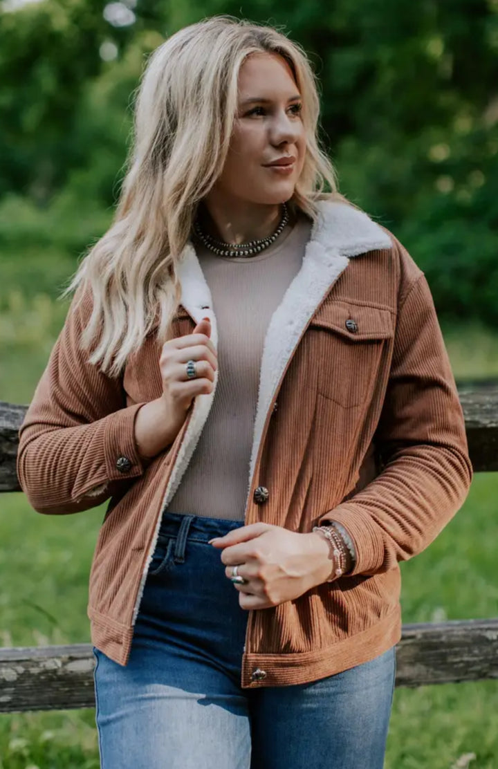 Corduroy Fleece Jacket