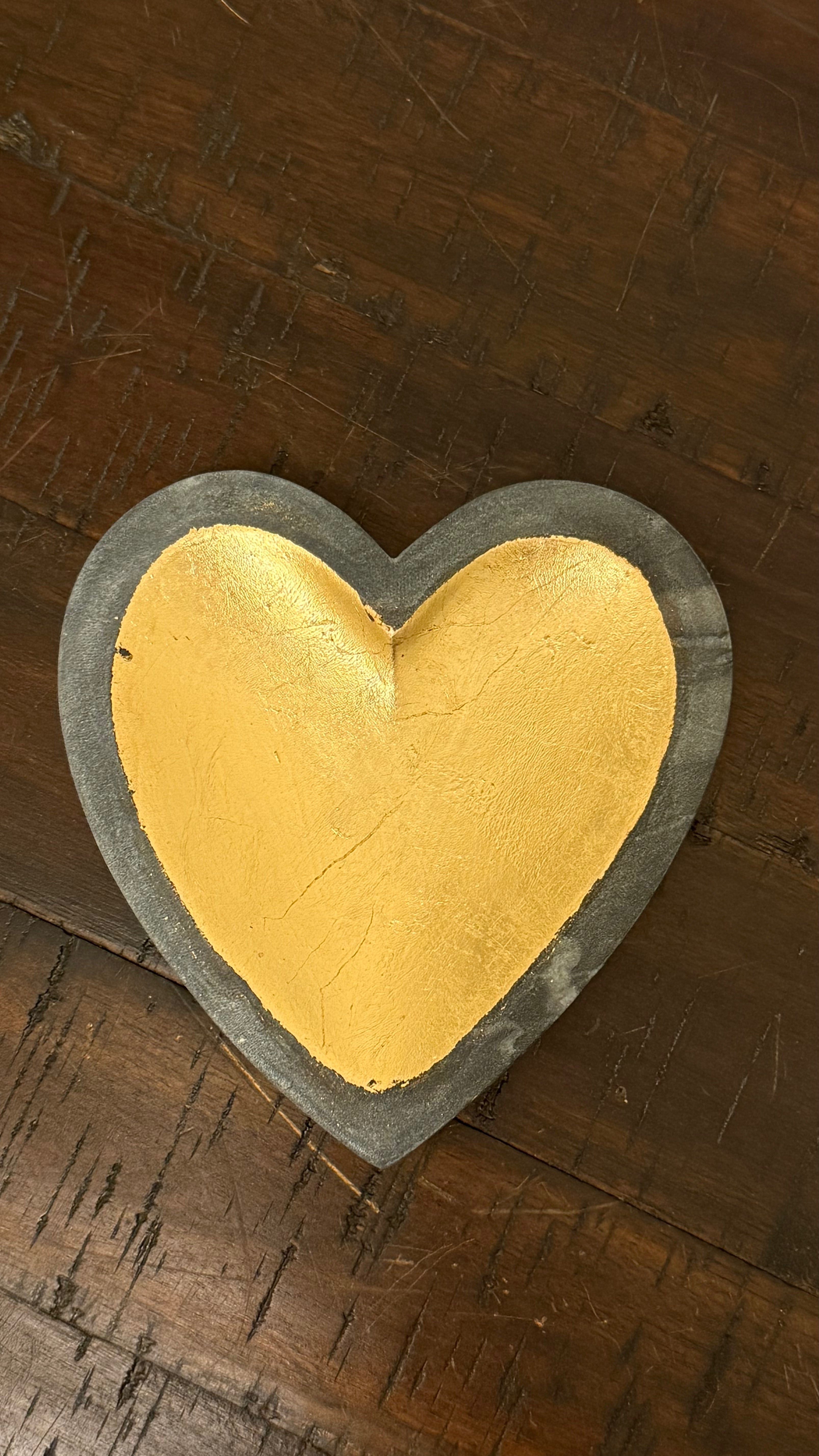 Marble Heart Tray