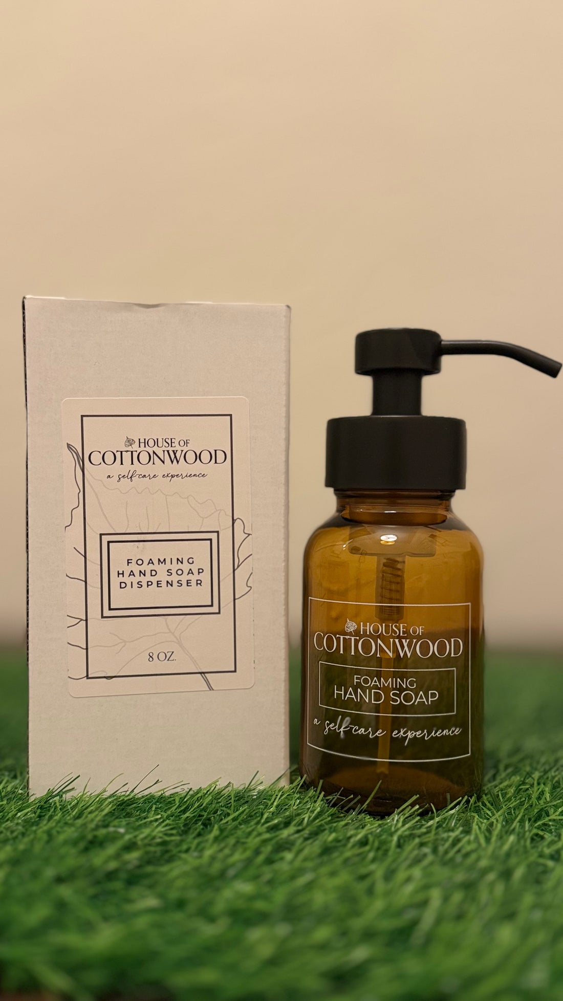Cottonwood Glass Soap Dispenser