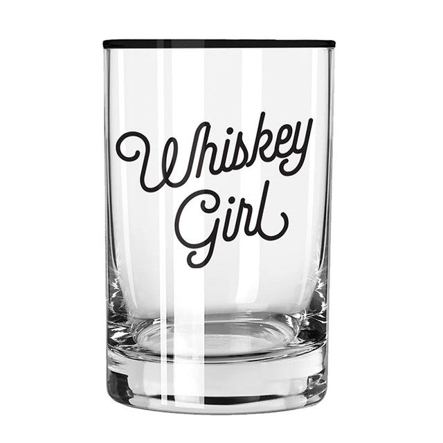 Whiskey Girl Shot Glass