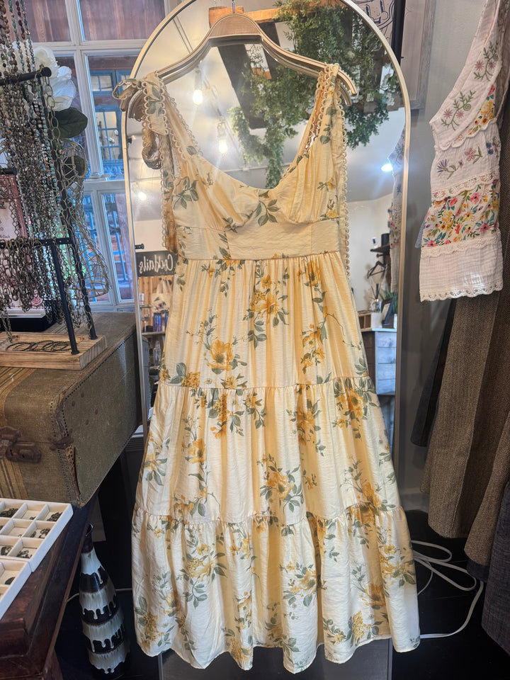 Hop Into Spring Ribbon Dress