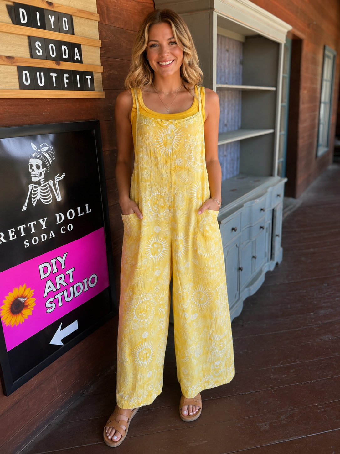 Starstruck Tie Dyed Jumpsuit