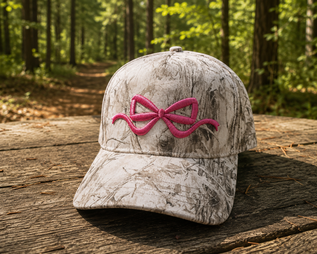 Camo Bow Trucker Hat
