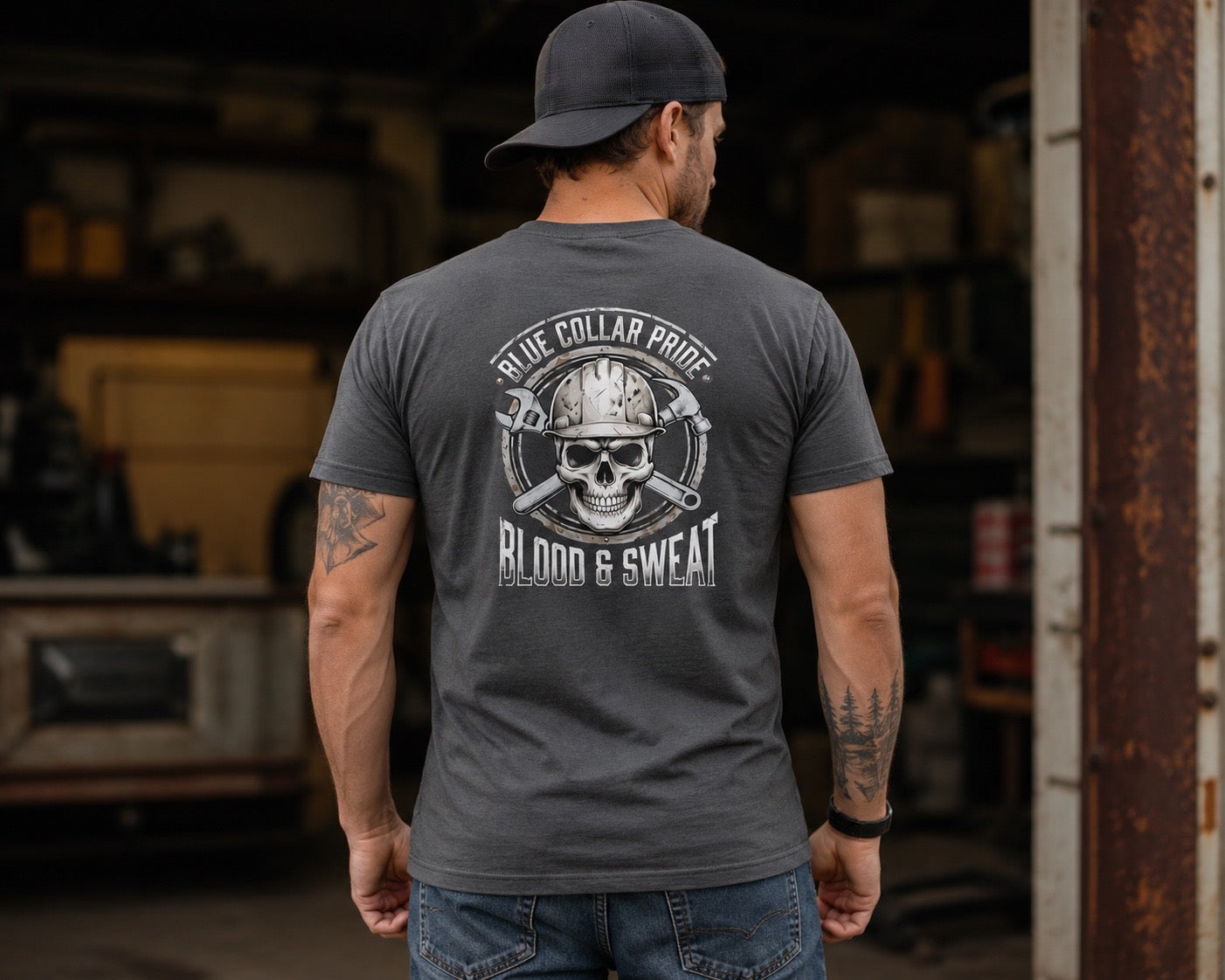 Blue Collar Pride Mens Tee
