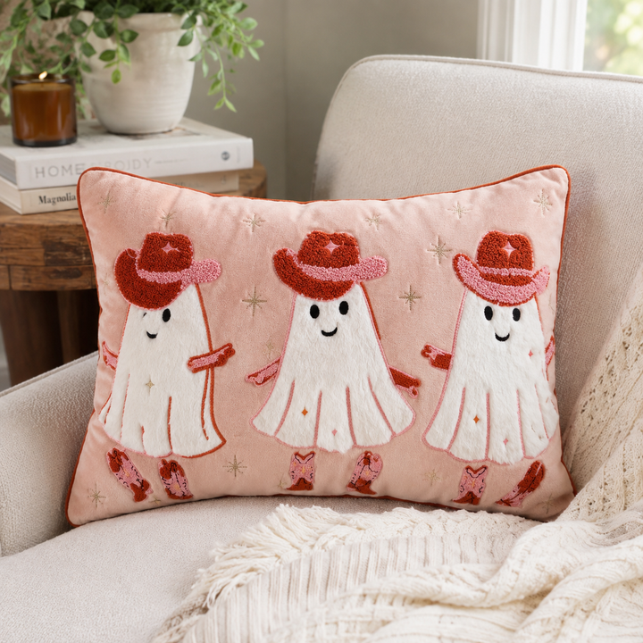 Cowgirl Boo Pillow