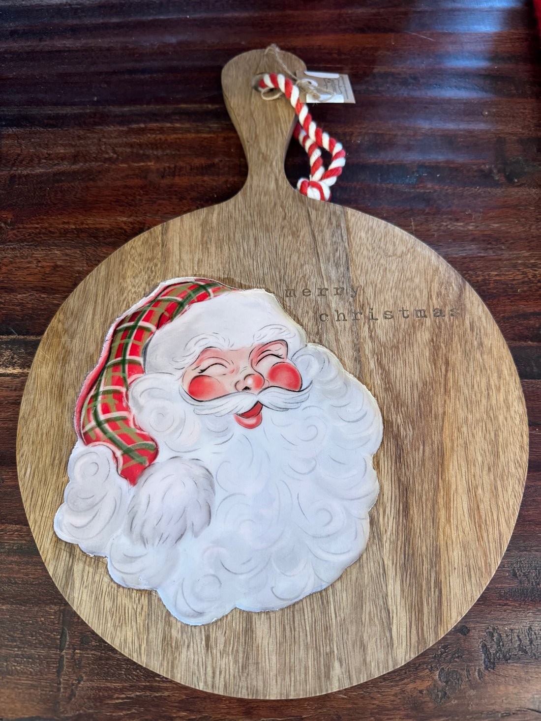 Santa Enamel Charcuterie Boards