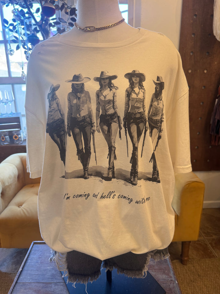 He** Coming With Me Tee