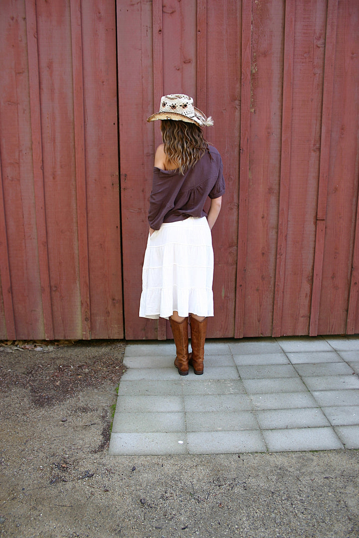 Crop Button Top