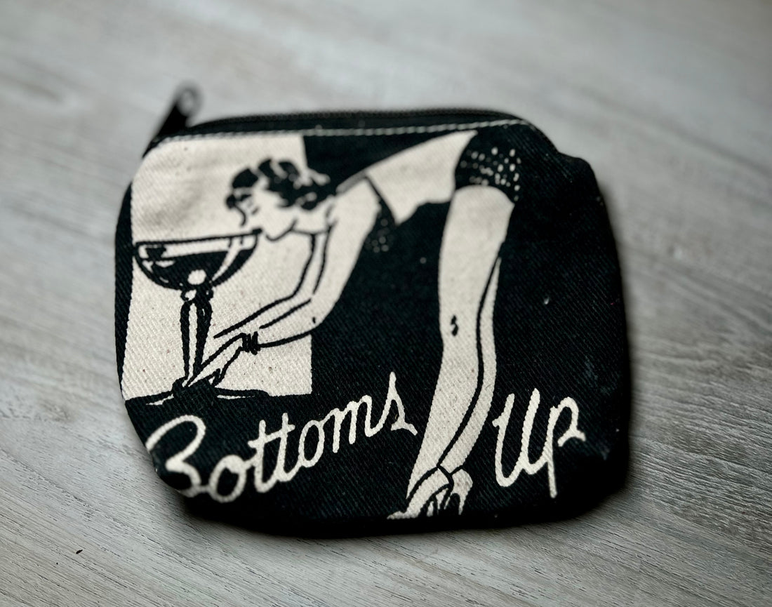 Bottoms Up Purse Pouch
