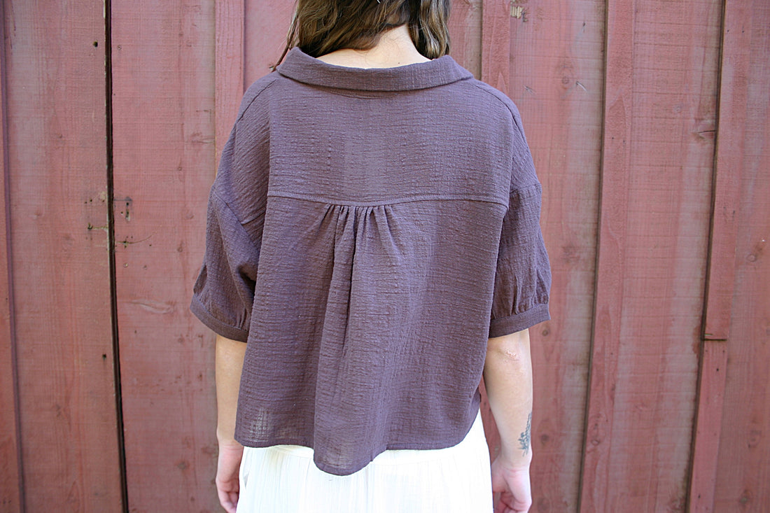 Crop Button Top