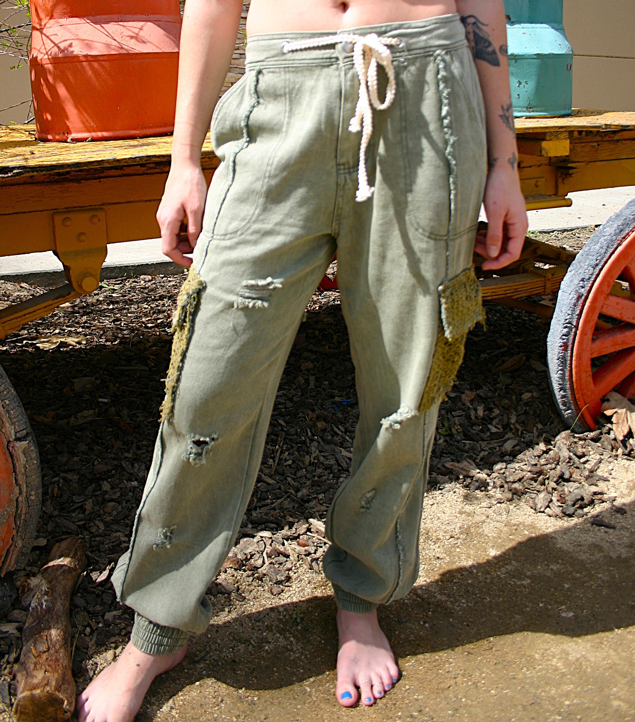 Crochet Jogger Pants