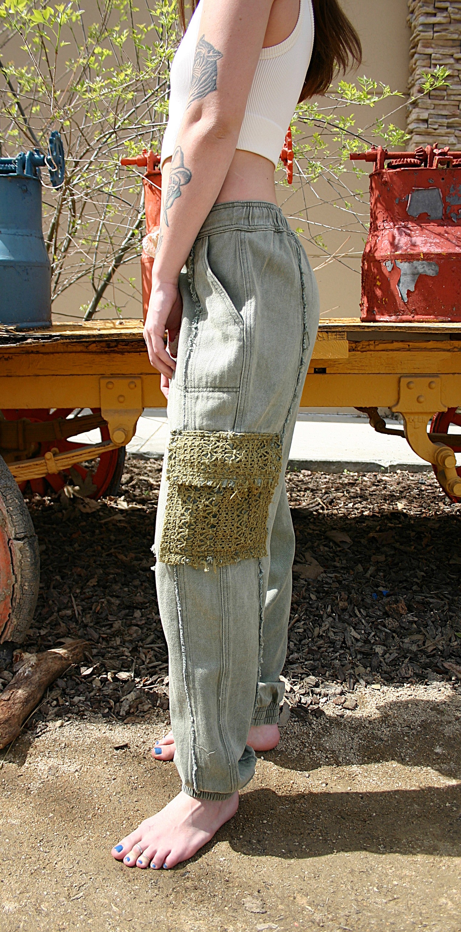 Crochet Jogger Pants