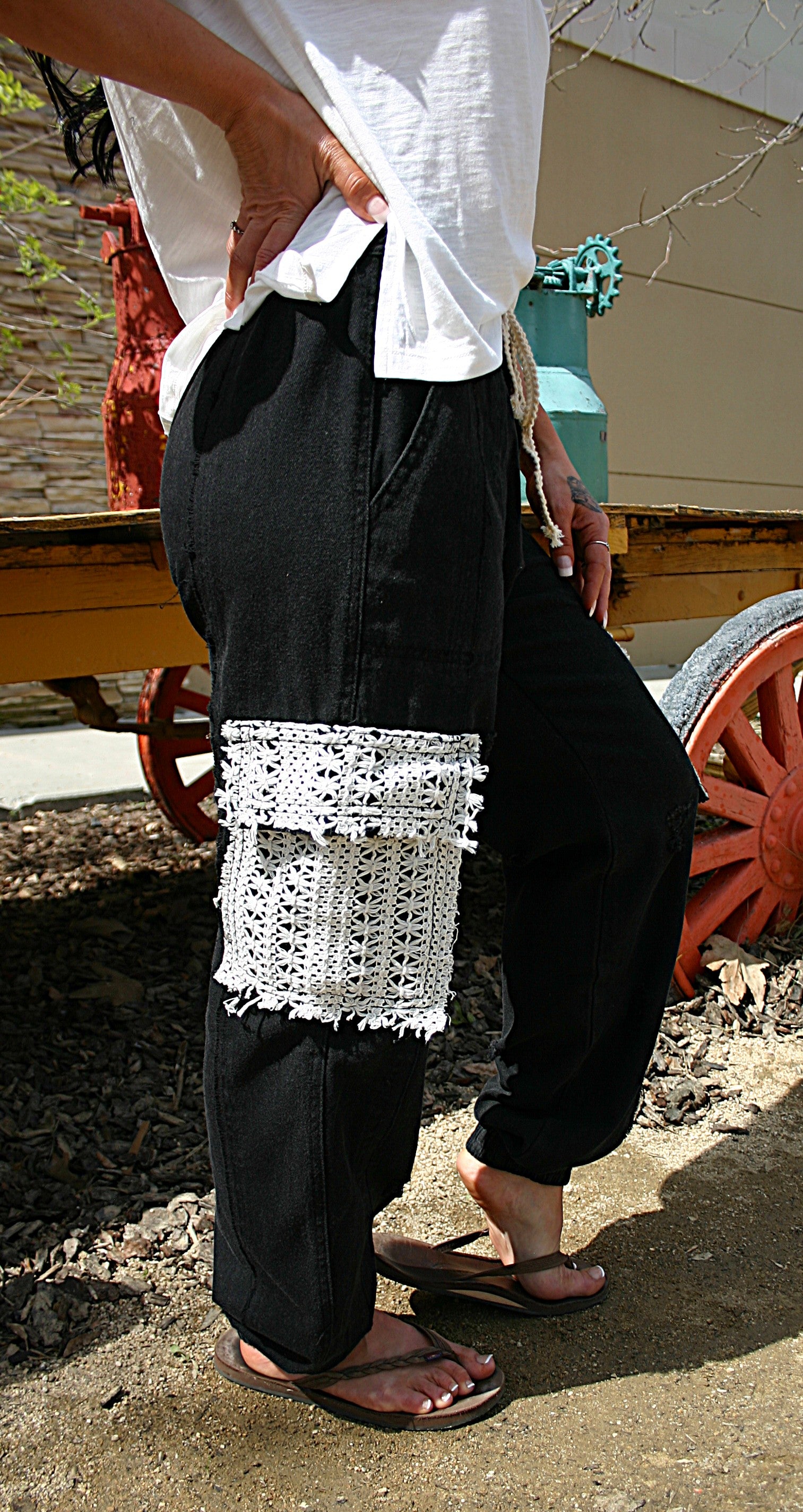 Crochet Jogger Pants