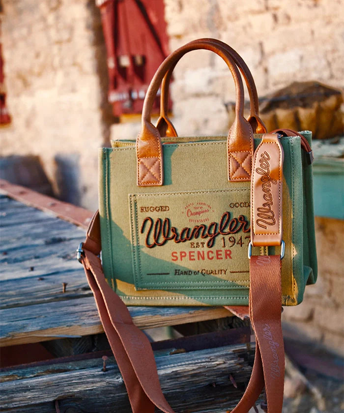 WRANGLER CANVAS CROSSBODY PURSE