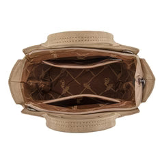 Wrangler Aztec Embroidered Floral Embossed Tote