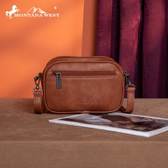 Montana West Tooled Leopard Crossbody