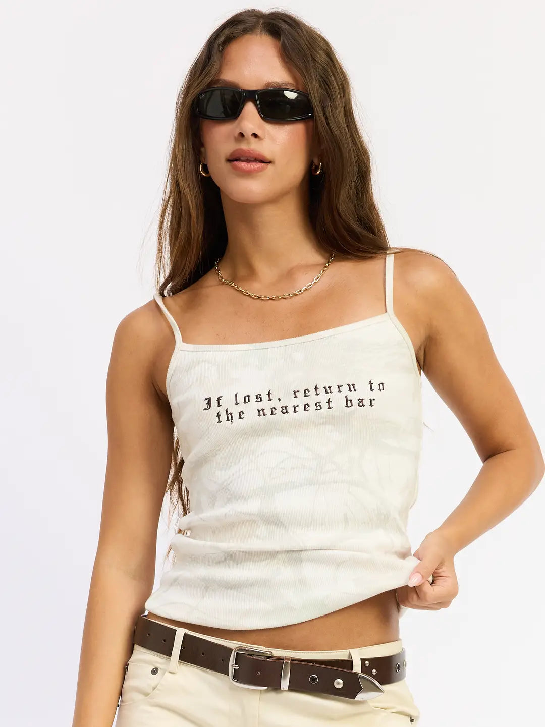 Return To Bar Camo Tank
