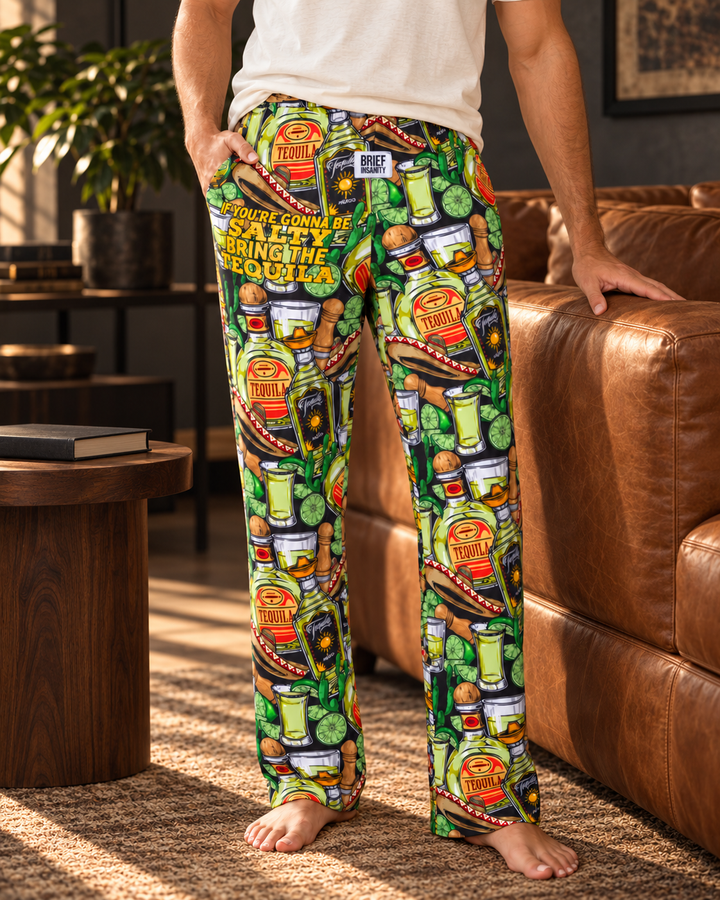 Bring the Tequila Lounge Pants | Unisex Tequila Pajama Pants