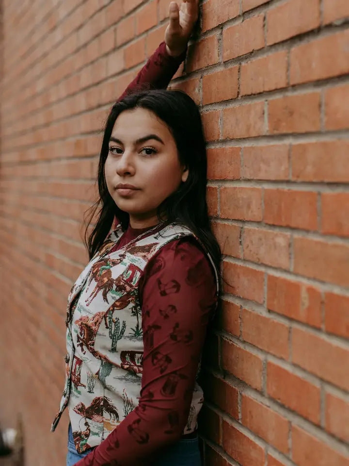 Blame It On the Boots Velvet Mesh