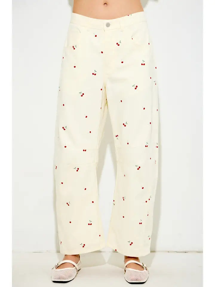 Cherry Me Pants