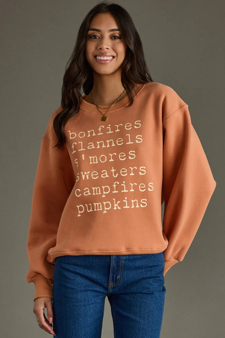 Rust Bonfire Sweatshirt