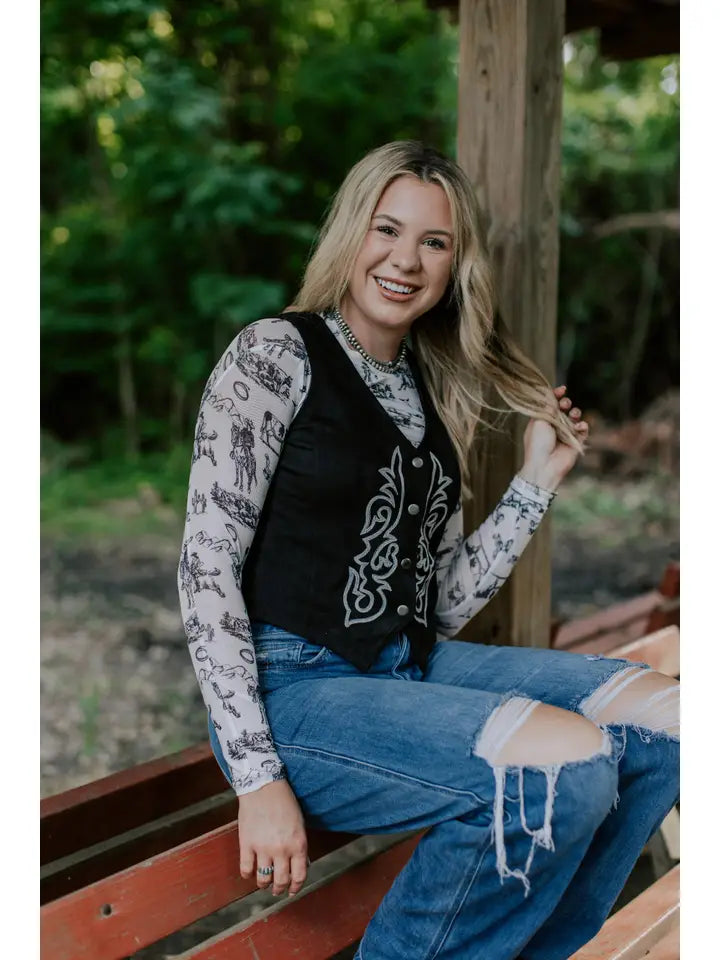 Prairie Rider LS Mesh