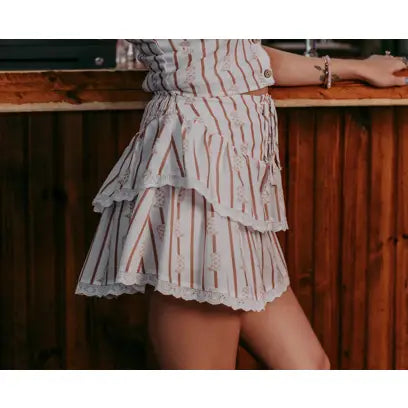 Ruffled Boot Skort