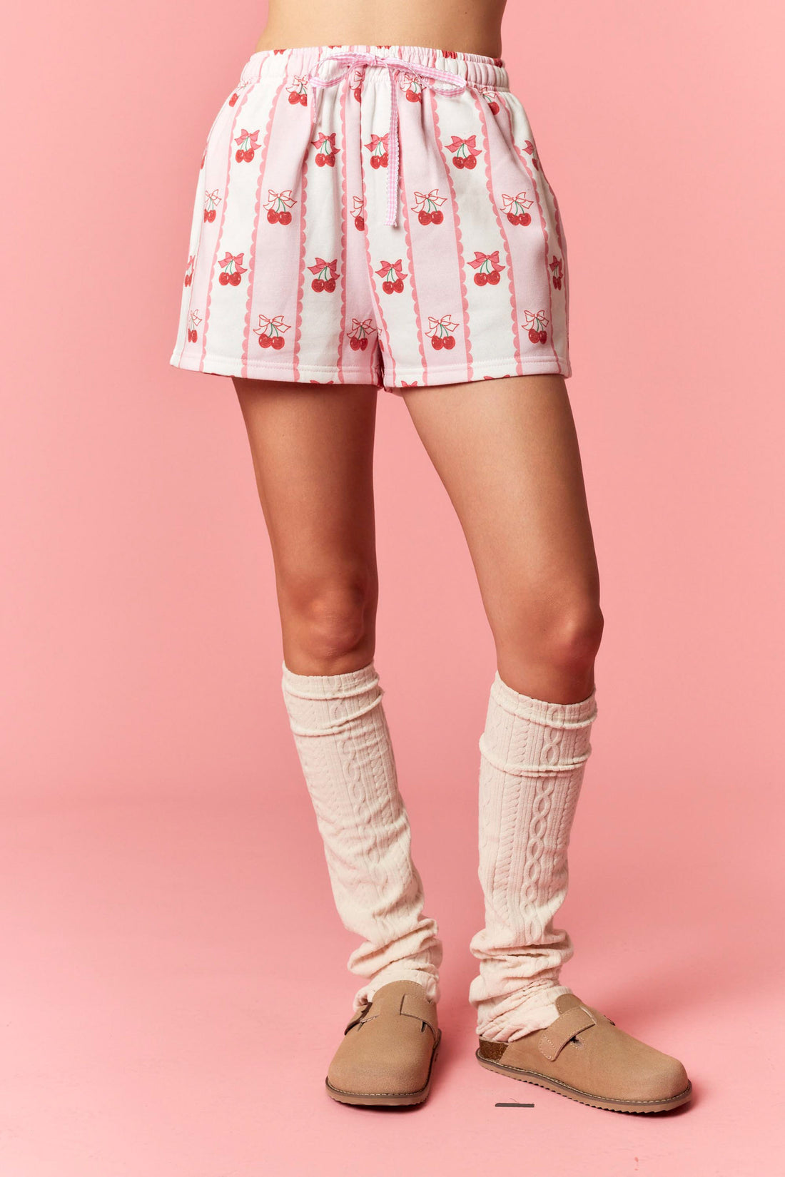 Sweet Cherry Bow Shorts