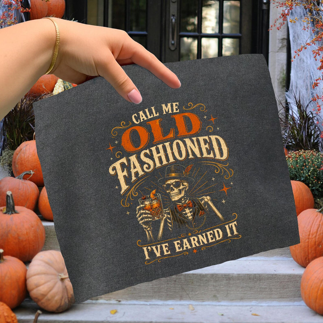 Call Me Old Fashioned Men's T-Shirt | Funny Whiskey Graphic Tee