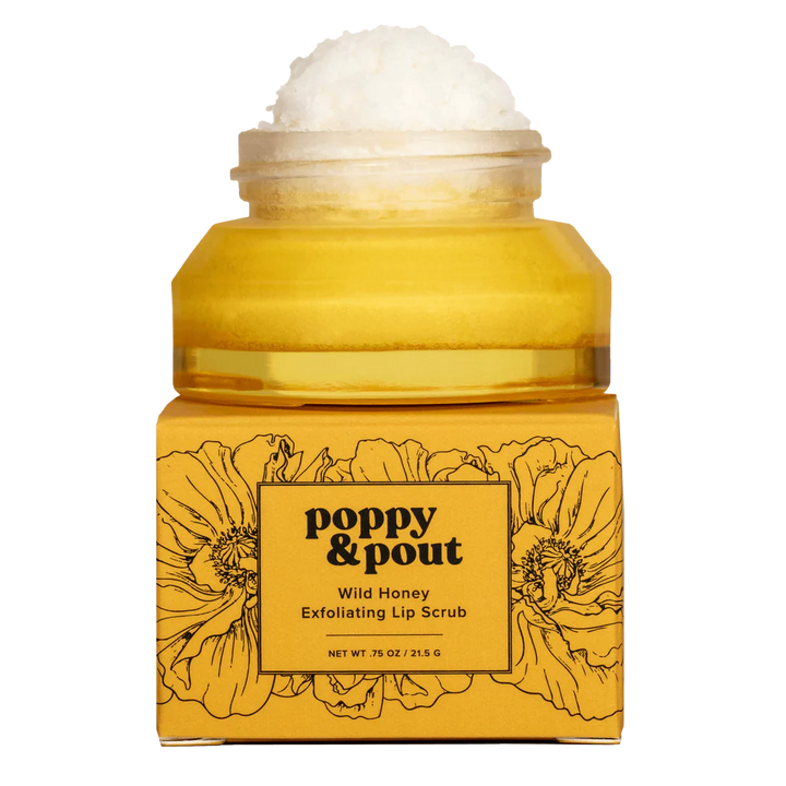 Poppy Pout Wild Honey Lip Scrub