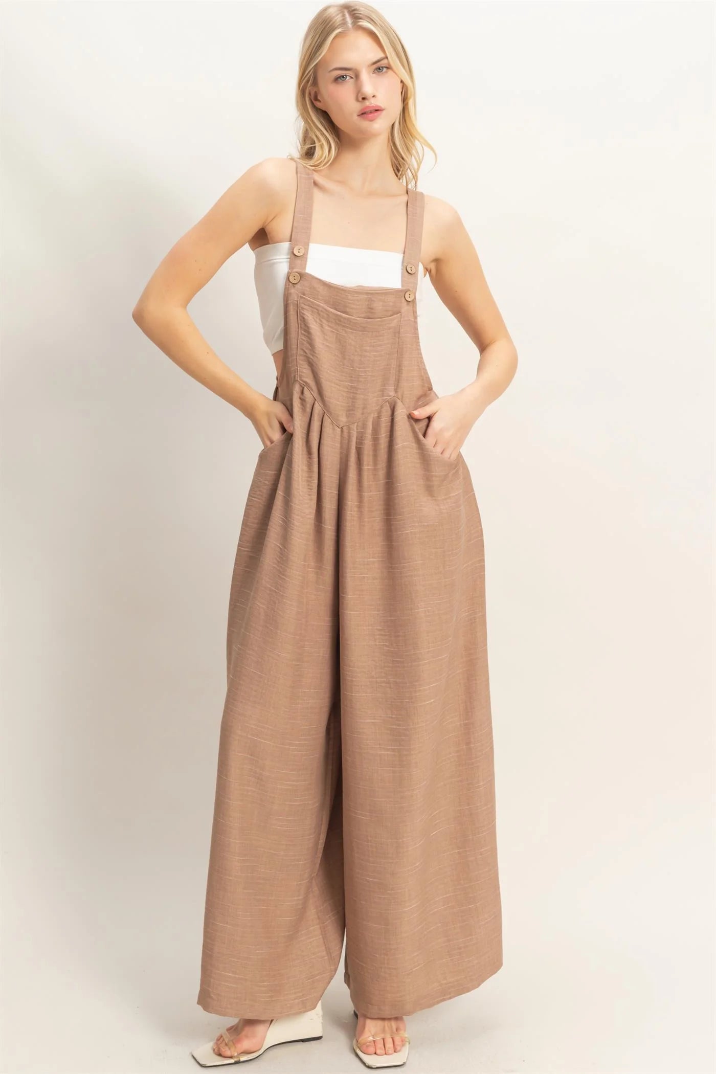 Coastal Breeze Wide Leg Jumpsuit