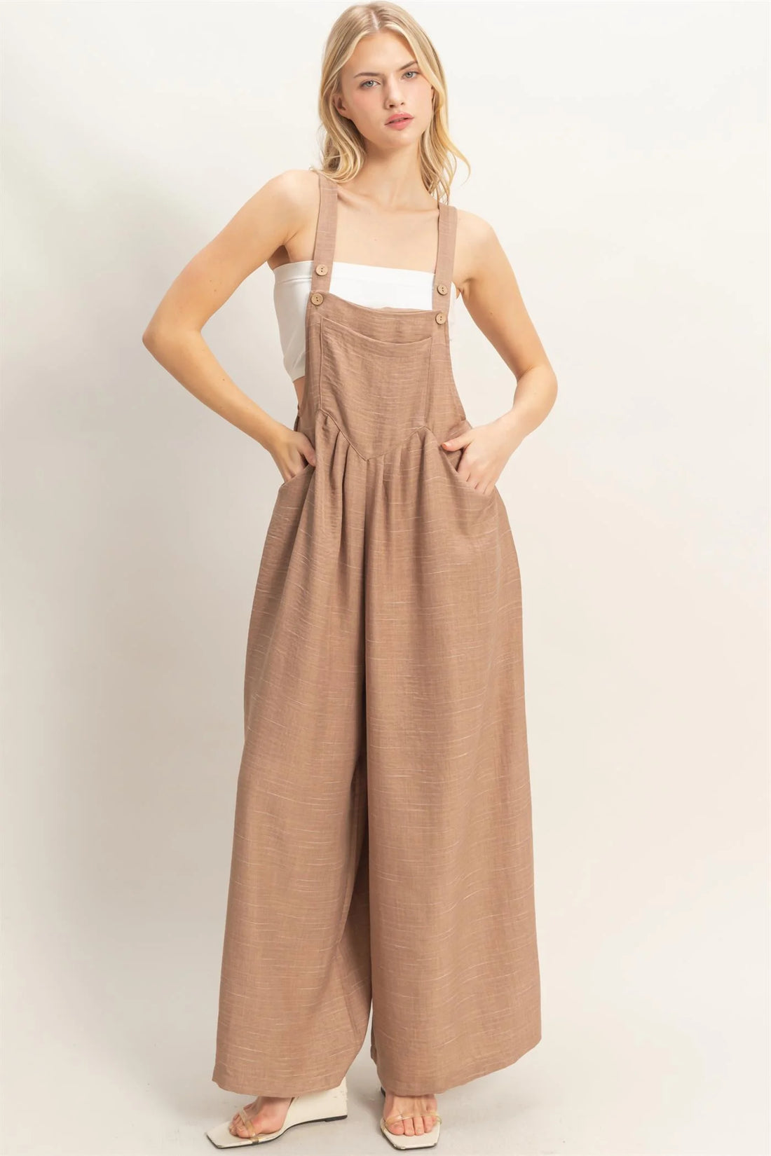 Coastal Breeze Wide Leg Jumpsuit